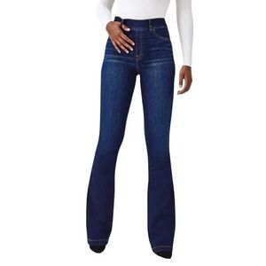 Spanx Women's Blue Flared Jeans